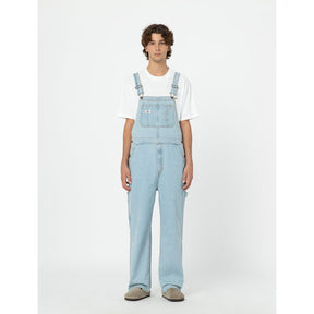 Dickies Classic Denim Bib Overalls, Vintage Blue Overalls Dickies