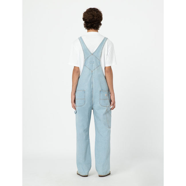 Dickies Classic Denim Bib Overalls, Vintage Blue Overalls Dickies