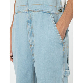 Dickies Classic Denim Bib Overalls, Vintage Blue Overalls Dickies
