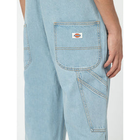 Dickies Classic Denim Bib Overalls, Vintage Blue Overalls Dickies