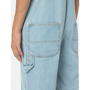 Dickies Classic Denim Bib Overalls, Vintage Blue Overalls Dickies
