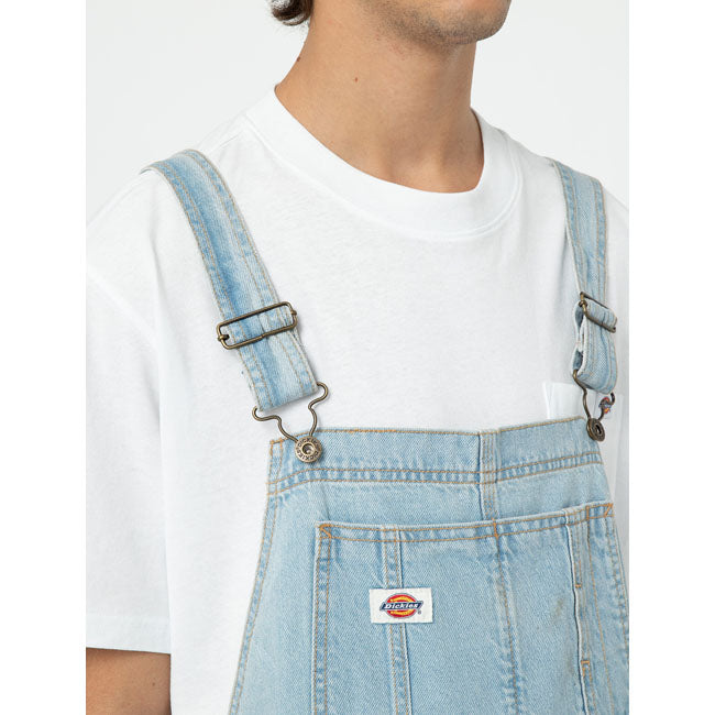 Classic Denim Bib Overalls, Vintage Blue Overalls Dickies