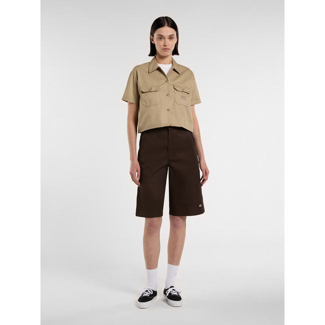 13" Multi Pocket Work Shorts, Rec Dark Brown Shorts Dickies