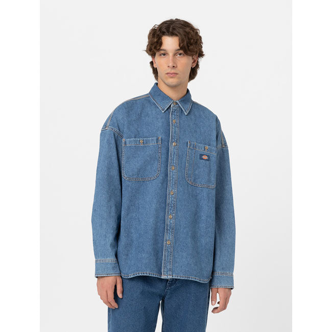 Houston Shirt, Classic Blue Shirt Dickies