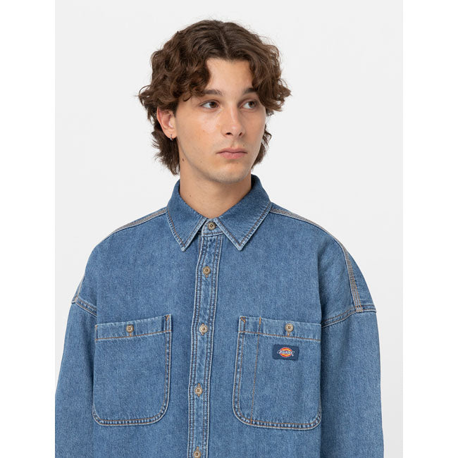 Houston Shirt, Classic Blue Shirt Dickies