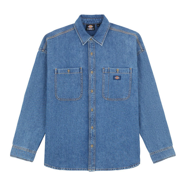Houston Shirt, Classic Blue Shirt Dickies