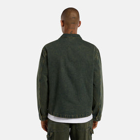Dickies Lewistown Denim Jacket, Green Tone Fade Jackets Male Dickies