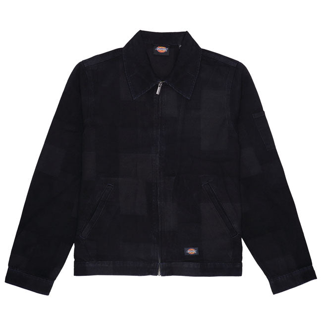 Dickies Jacquard Eisenhower Jacket, Rinsed Jackets Male Dickies S