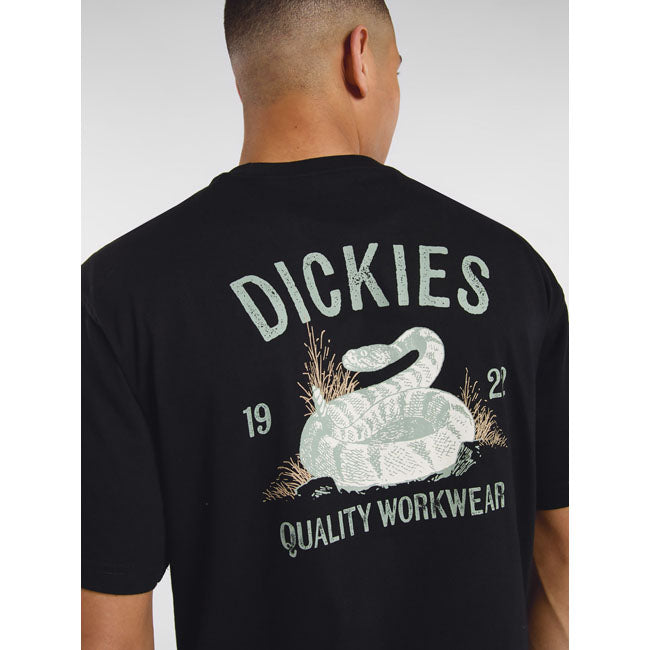 Dickies Snake T-Shirt, Black T-Shirt Dickies