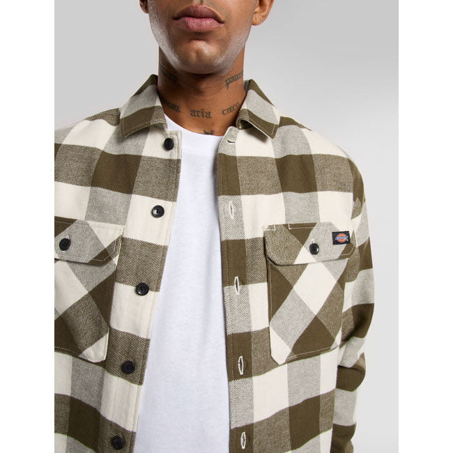 Dickies Sacramento Shirt, Egret Shirts Dickies
