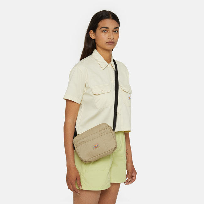Dickies Moreauville Messenger Bag, Khaki Bags Dickies