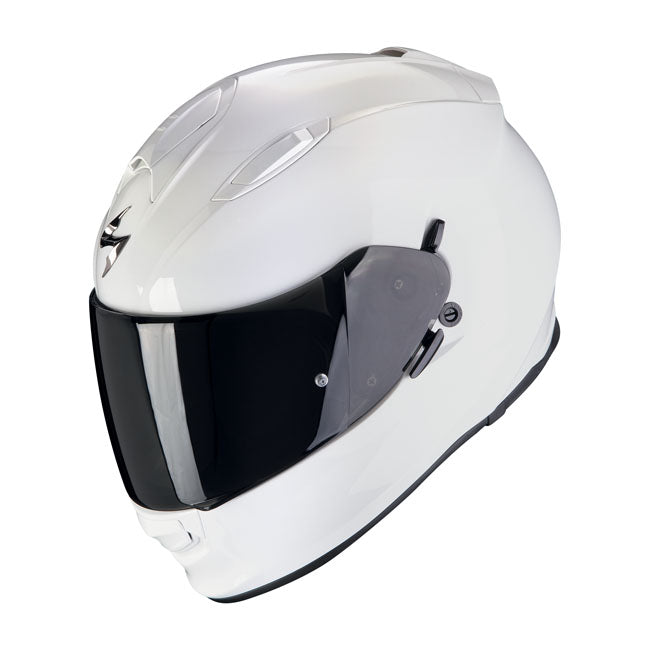 Scorpion EXO-491 solid white HELMETS Scorpion