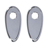 MCS, fender strut turn signal hole covers. Chrome FENDER MISC Mcs