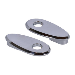 MCS, fender strut turn signal hole covers. Chrome FENDER MISC Mcs