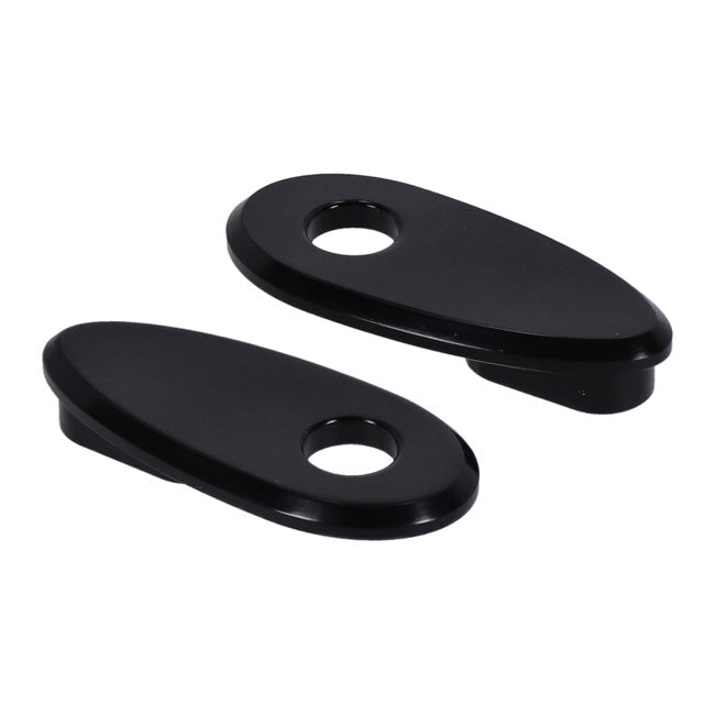 MCS, fender strut turn signal hole covers. Black FENDER MISC Mcs