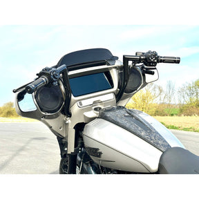 Kodlin, Flow-bar bagger handlebar 33cm high. Black HANDLEBARS Kodlin