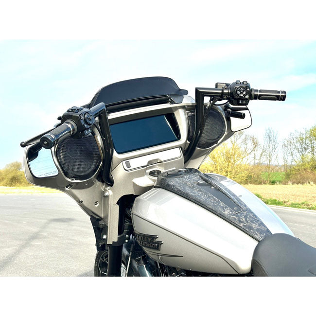 Kodlin, Flow-bar bagger handlebar 33cm high. Black HANDLEBARS Kodlin