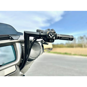 Kodlin, Flow-bar bagger handlebar 33cm high. Black HANDLEBARS Kodlin