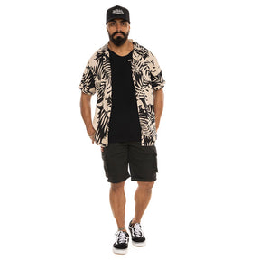 Von Dutch Palm shirt black SHIRTS Von Dutch