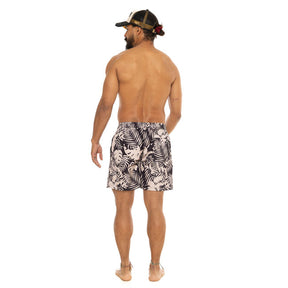 Von Dutch Burt25 swimshort black/beige BOXER SHORTS Von Dutch