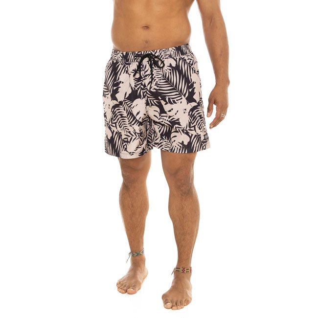 Von Dutch Burt25 swimshort black/beige BOXER SHORTS Von Dutch