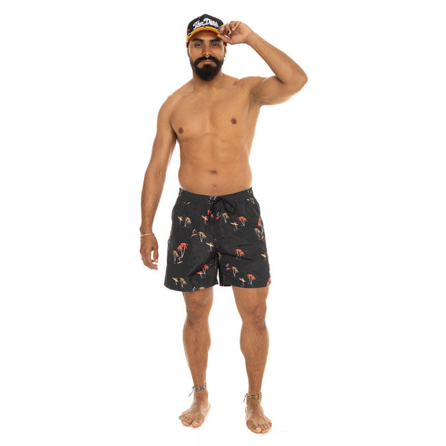Von Dutch Burt25 swimshort black BOXER SHORTS Von Dutch