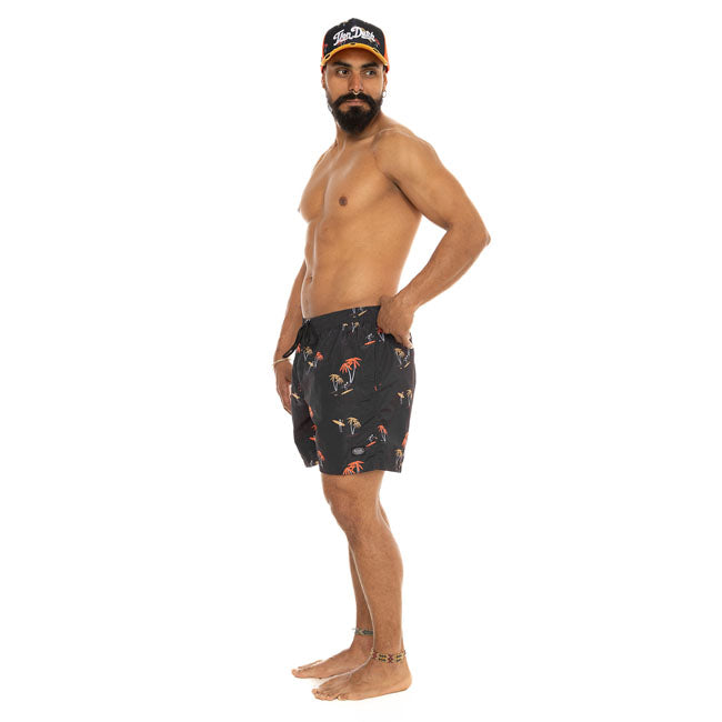 Von Dutch Burt25 swimshort black BOXER SHORTS Von Dutch