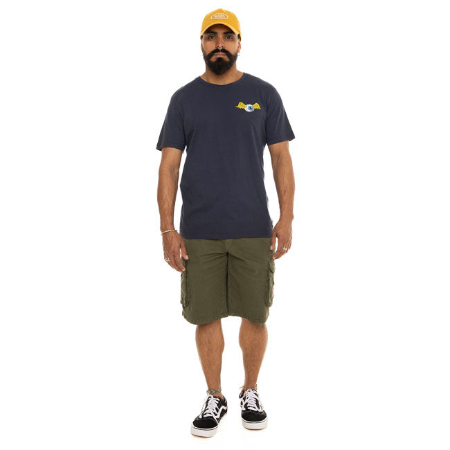 Von Dutch Eye t-shirt navy T-SHIRTS Von Dutch