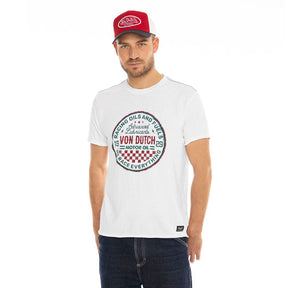 Von Dutch Old t-shirt white T-SHIRTS Von Dutch