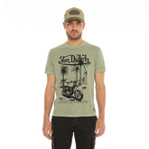 Von Dutch Socal t-shirt olive T-SHIRTS Von Dutch