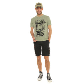 Von Dutch Socal t-shirt olive T-SHIRTS Von Dutch