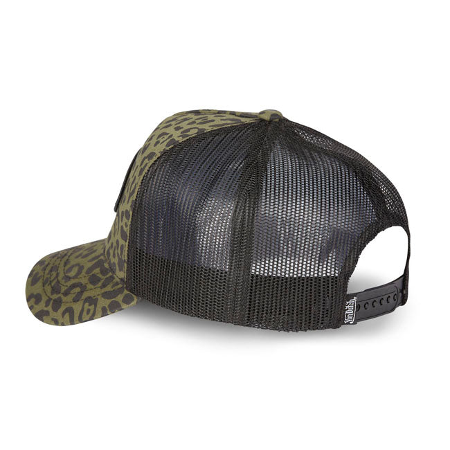 Von Dutch Leopard cap khaki CAPS Von Dutch