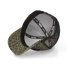 Von Dutch Leopard cap khaki CAPS Von Dutch