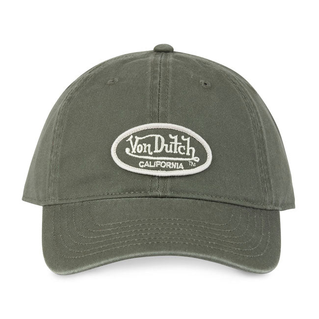 Von Dutch Logo cap khaki CAPS Von Dutch