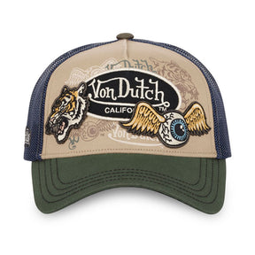 Von Dutch Patches 07 cap olive/navy CAPS Von Dutch