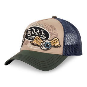 Von Dutch Patches 07 cap olive/navy CAPS Von Dutch