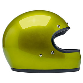Biltwell Gringo helmet Metallic Lime HELMETS Biltwell
