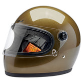 Biltwell Gringo S helmet Ugly Gold Metallic HELMETS Biltwell