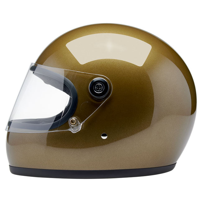 Biltwell Gringo S helmet Ugly Gold Metallic HELMETS Biltwell