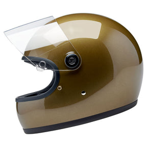 Biltwell Gringo S helmet Ugly Gold Metallic HELMETS Biltwell