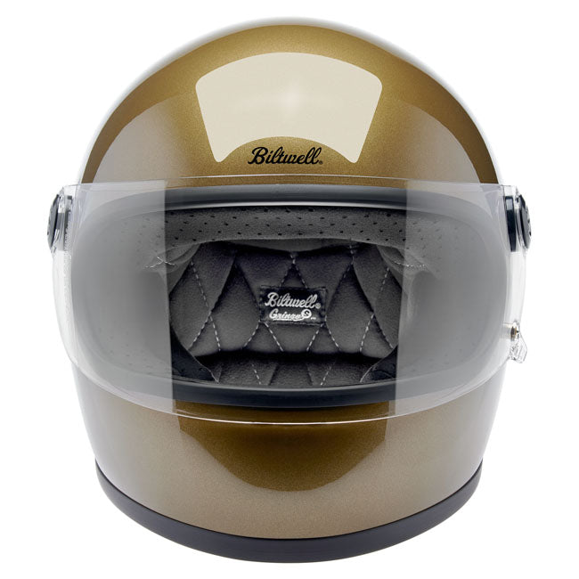 Biltwell Gringo S helmet Ugly Gold Metallic HELMETS Biltwell