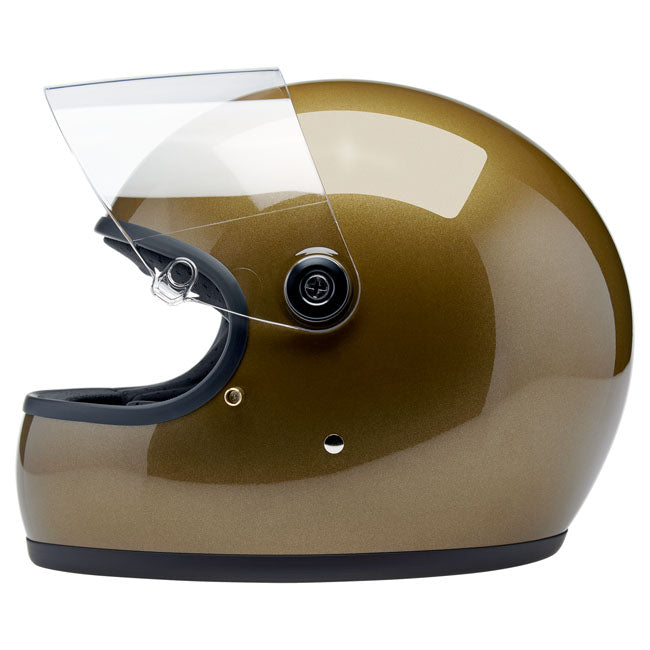 Biltwell Gringo S helmet Ugly Gold Metallic HELMETS Biltwell