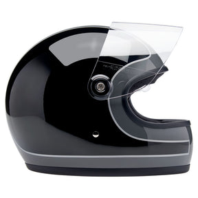 Biltwell Gringo S helmet Storm Grey/Black Tracker Gloss HELMETS Biltwell