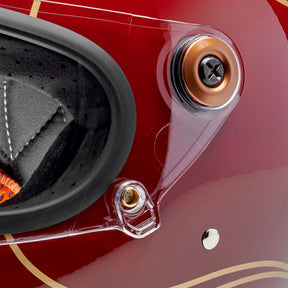 Biltwell Gringo S helmet Garnet Red Flames HELMETS Biltwell