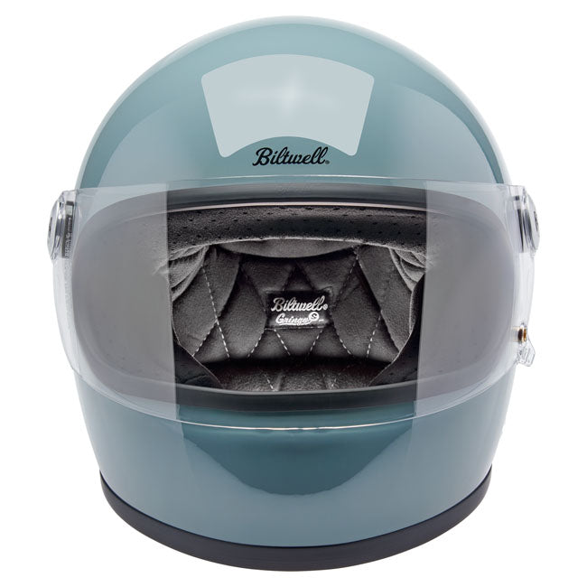 Biltwell Gringo S helmet Agave Blue Gloss HELMETS Biltwell