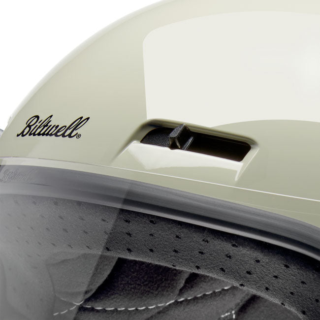 Biltwell Gringo SV helmet Chalk Grey HELMETS Biltwell