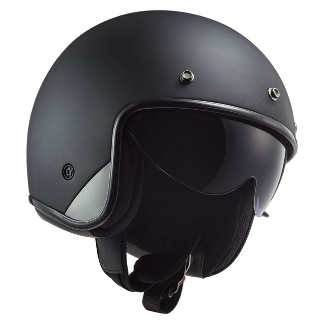 LS2 Bob II Solid helmet matt black HELMETS Ls2