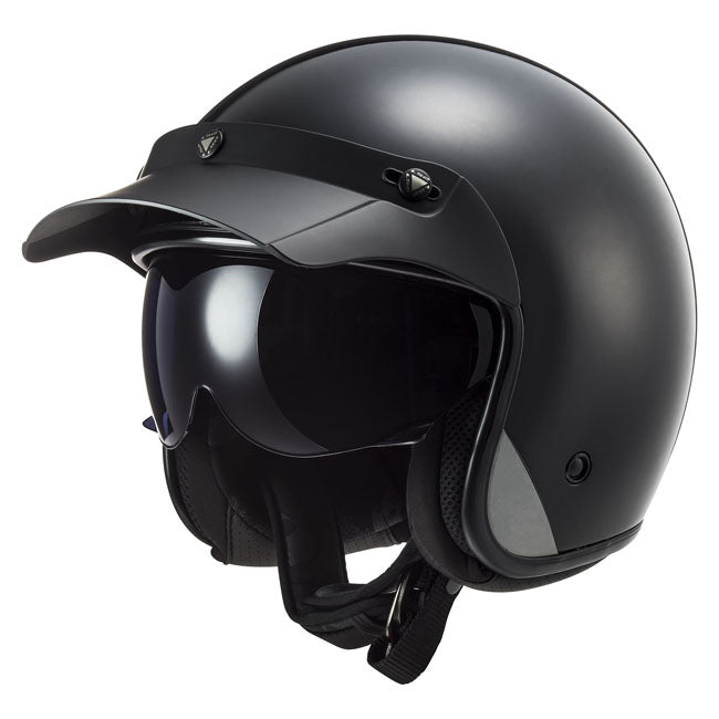 LS2 Bob II Solid helmet matt black HELMETS Ls2