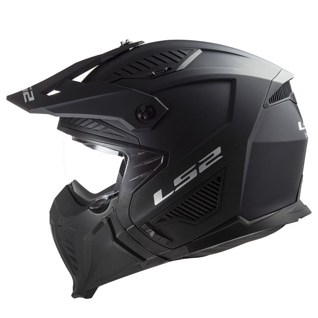 LS2 Drifter Solid helmet matt black HELMETS Ls2