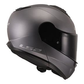 LS2 Strobe II helmet matt titanium HELMETS Ls2